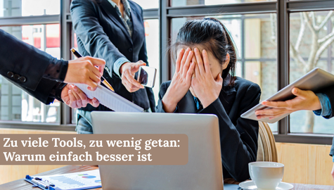 Stunden erfassen mit schlanker Tool-Oberfläche